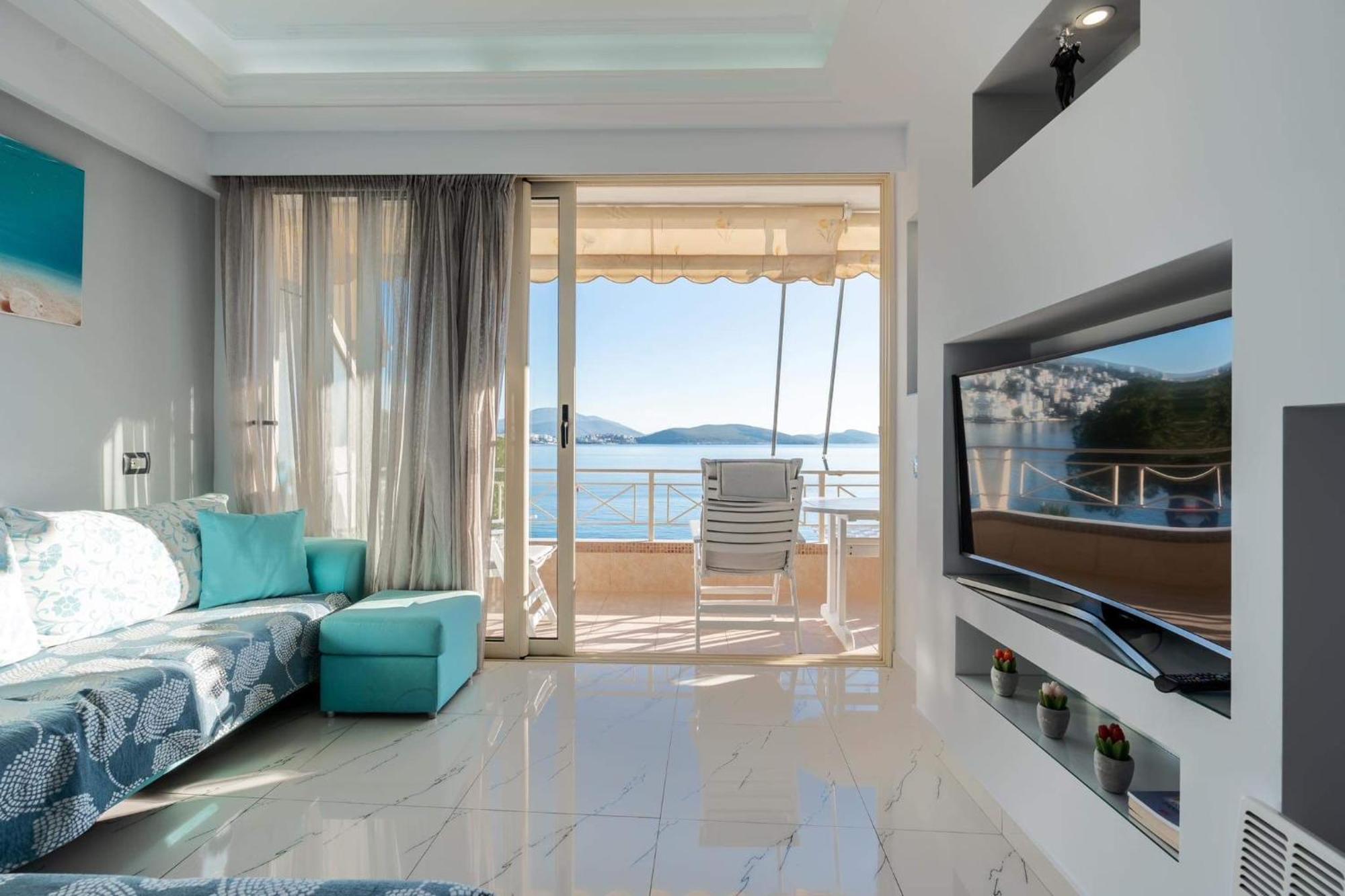 Apartment In Saranda Dış mekan fotoğraf